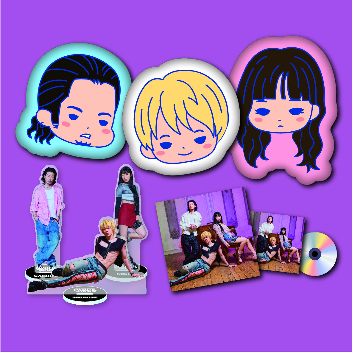 WHITE JAM New Album「磁石」予約販売開始！ | WHITE JAM 公式ウェブサイト