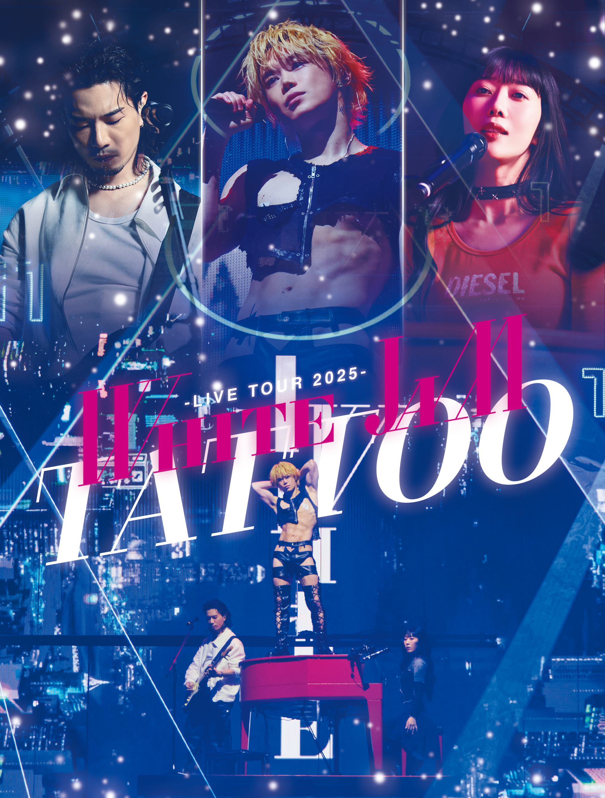 WHITE JAM LIVE TOUR 2025 Tattoo in LINE CUBE SHIBUYA