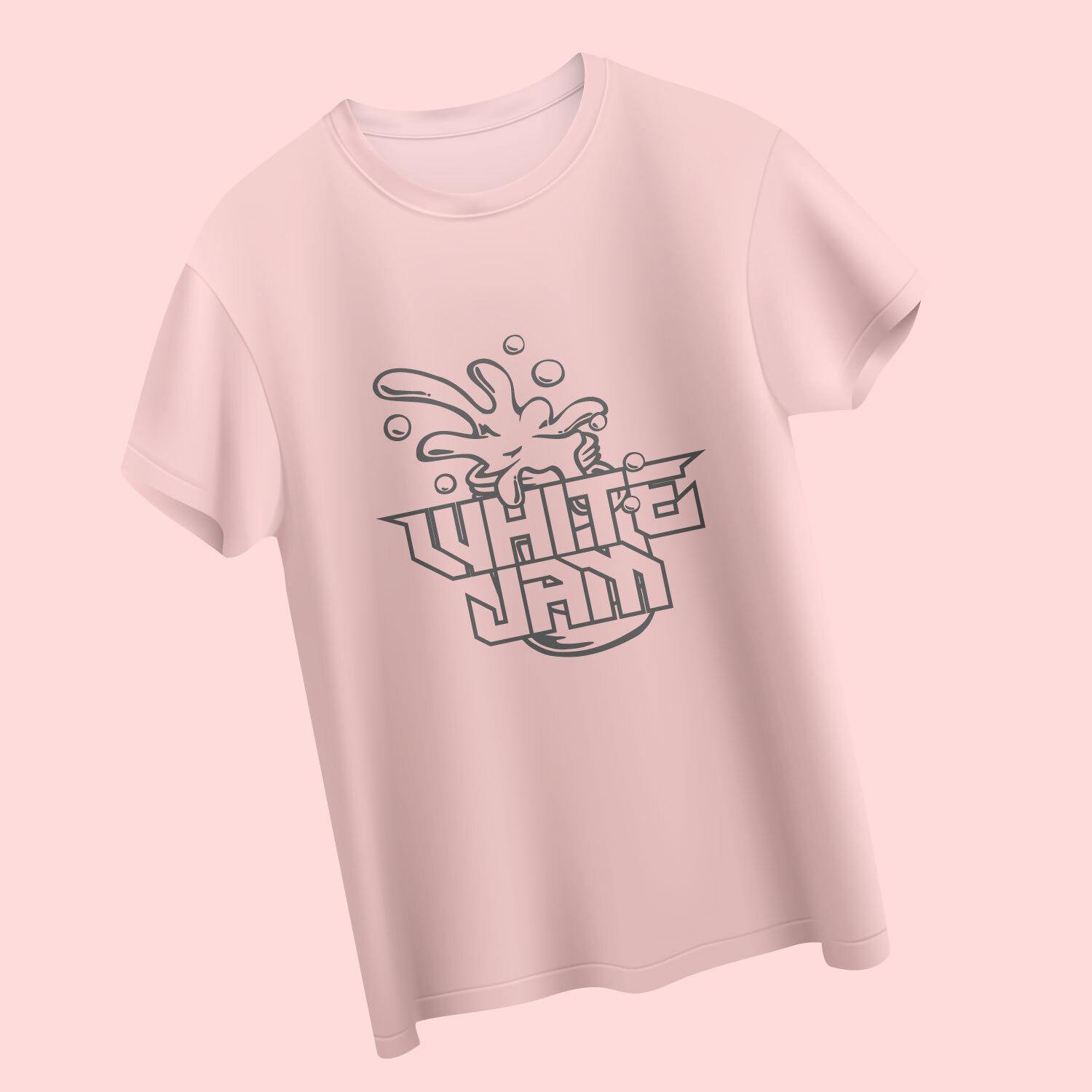 WHITE JAM 復刻グッズ Tシャツ